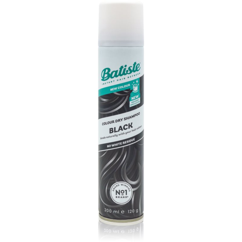 Batiste Colour Dry Shampoo Black shampoo secco per capelli scuri 200 ml