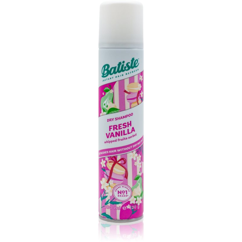 Batiste Fresh Vanilla suchý šampon 200 ml