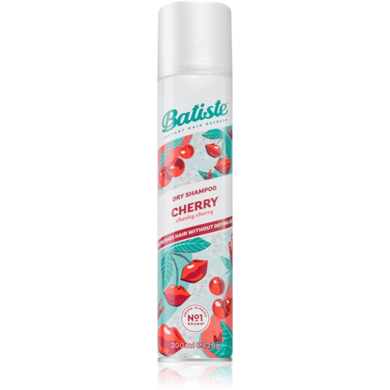Batiste Fruity & Cheeky Cherry suchý šampón pre objem a lesk 200 ml