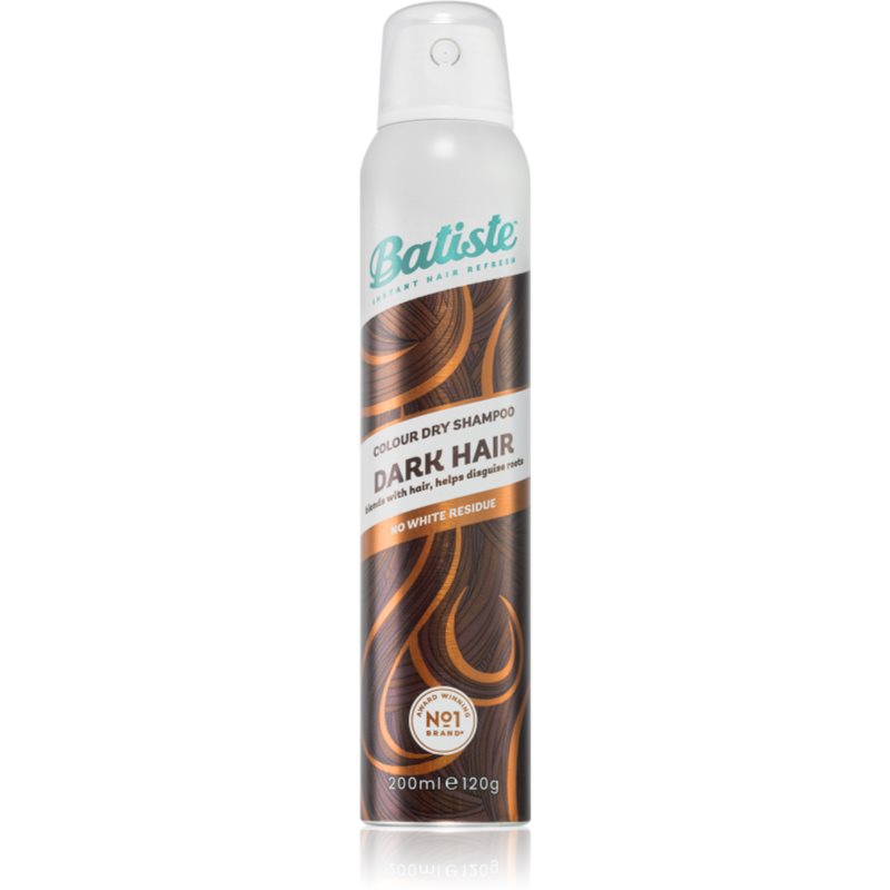 Batiste Hint Of Colour Dry Shampoo For Brown To Dark Hair 200 Ml