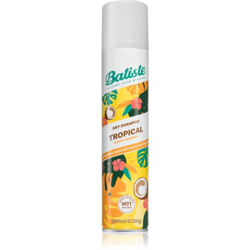 Batiste Coconut & Exotic Tropical Dry Shampoo For Volume And Shine 200 Ml