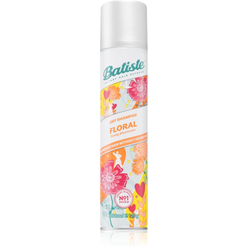 

Batiste Bright & Lively Floral сухий шампунь для всіх типів волосся