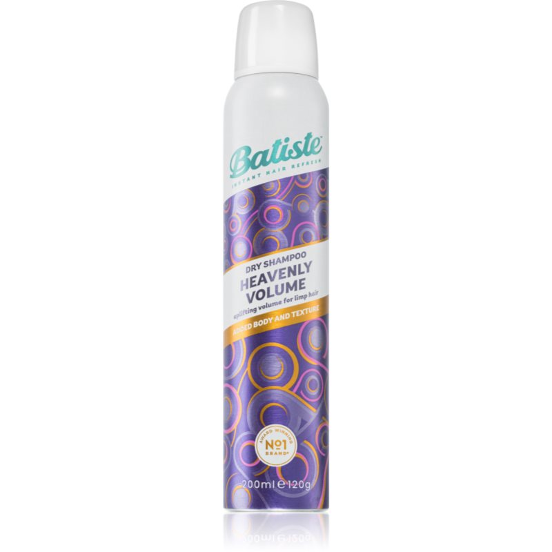 

Batiste Heavenly Volume сухий шампунь для об'єму та блиску