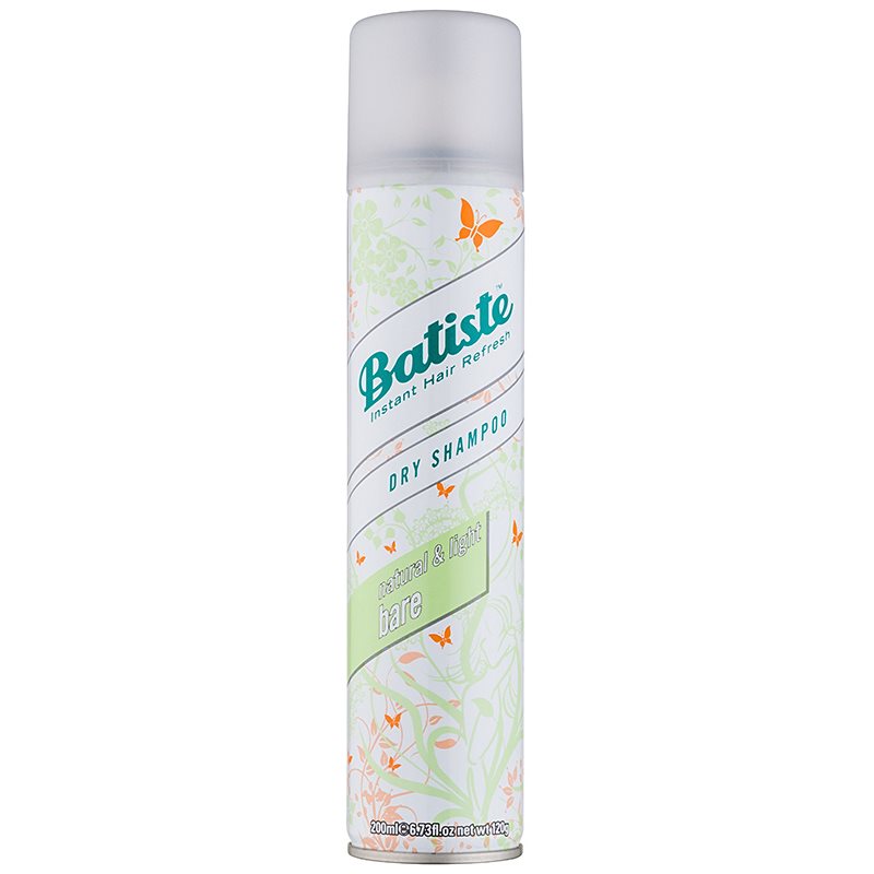 Batiste Fragrance Bare suhi šampon za absorbcijo odvečnega sebuma in za osvežitev las 200 ml