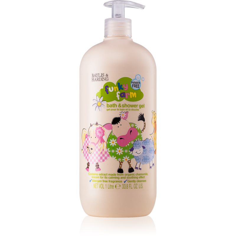 Baylis & Harding Funky Farm gel za prhanje in kopanje 1000 ml