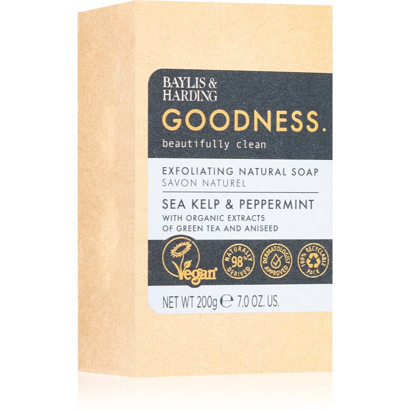 

Baylis & Harding Goodness Sea Kelp & Peppermint натуральне тверде мило