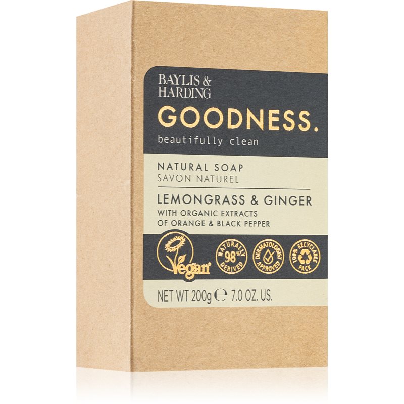 

Baylis & Harding Goodness Lemongrass & Ginger натуральне тверде мило