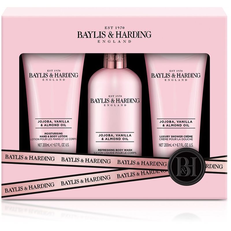 

Baylis & Harding Jojoba, Vanilla & Almond Oil подарунковий набір (з мигдалевою олією)