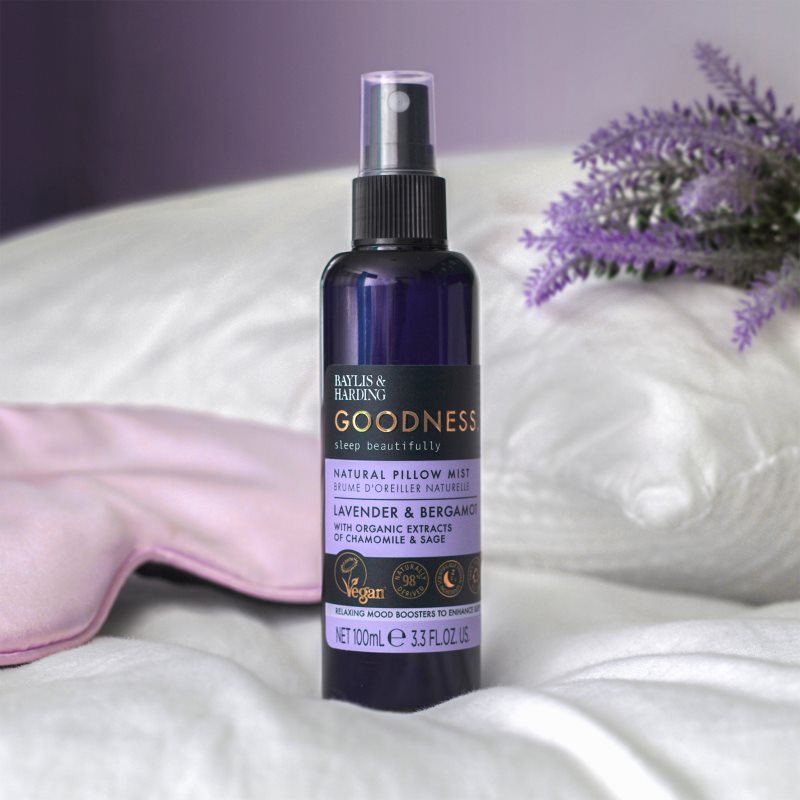Baylis & Harding Goodness Sleep Beautifully спрей для повноцінного сну Lavender & Bergamot 100 мл