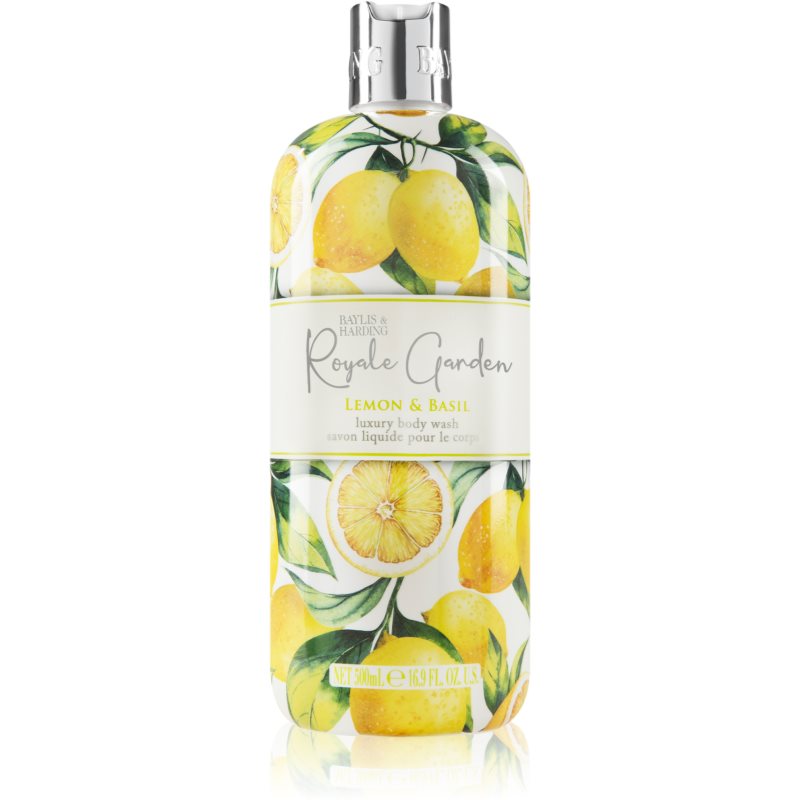 Baylis & Harding Royale Garden Lemon & Basil sprchový gél 500 ml