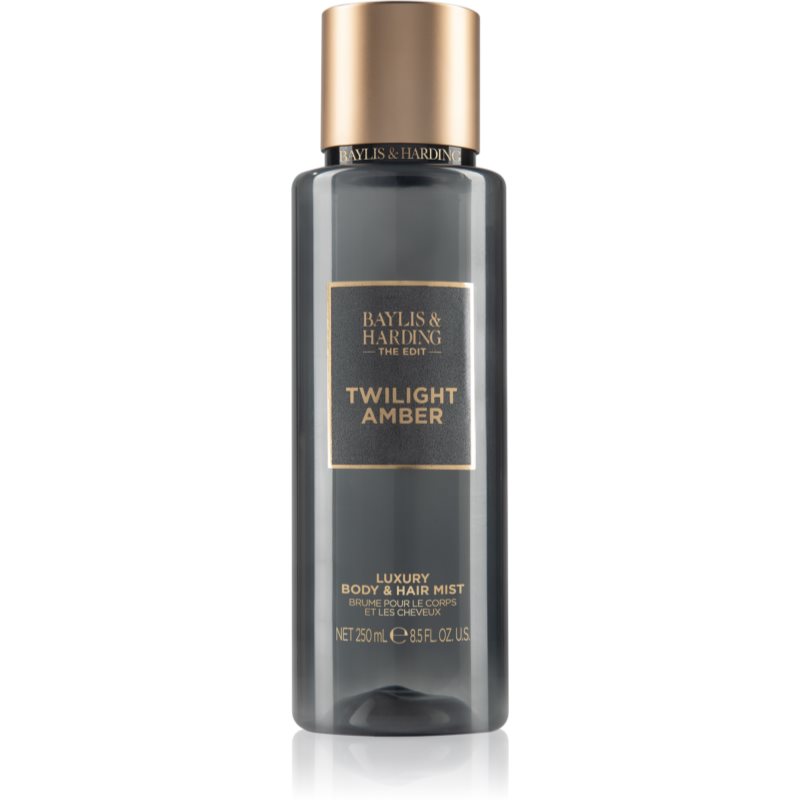 Baylis & Harding The Edit Twilight Amber αρωματικό σπρεϊ σώματος Amber, Vertiver & Vanilla 250 ml φωτογραφία