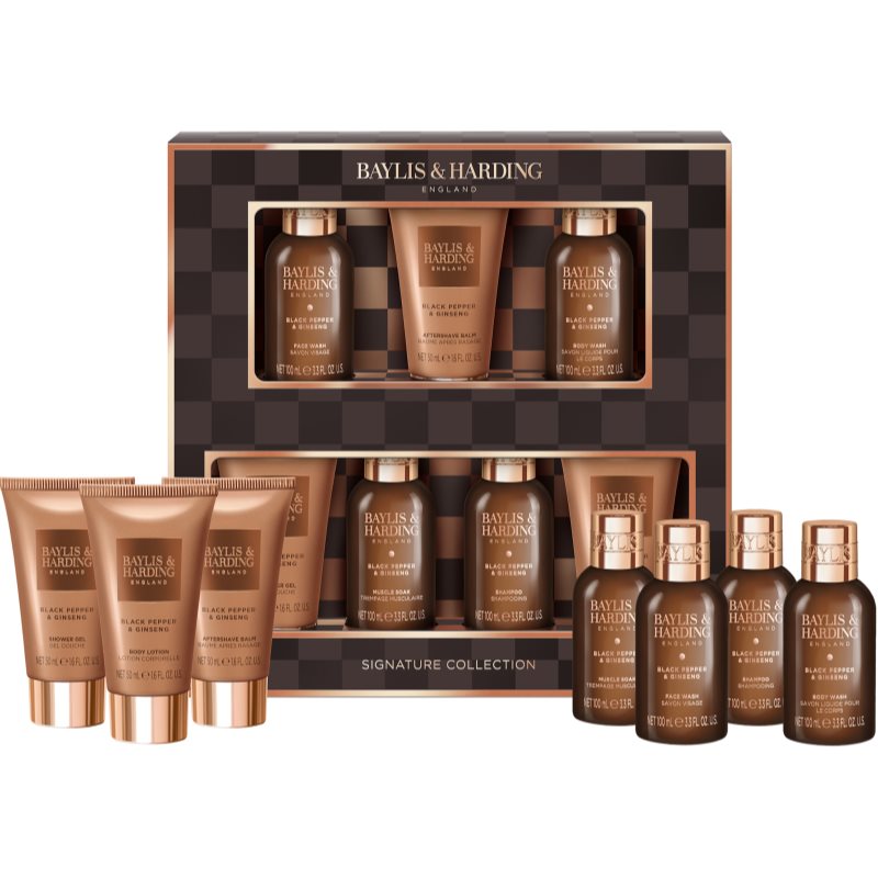 Baylis & Harding Black Pepper & Ginseng lahjasetti miehille
