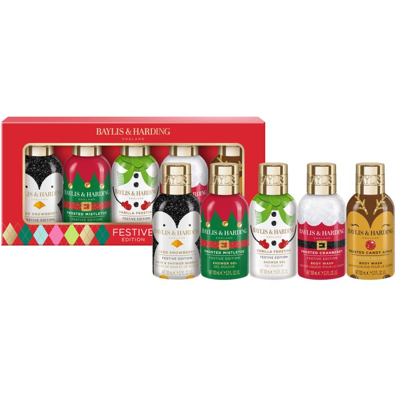 Baylis & Harding Festive Edition Luxury Assorted Bathing Geschenkset für die Badewanne