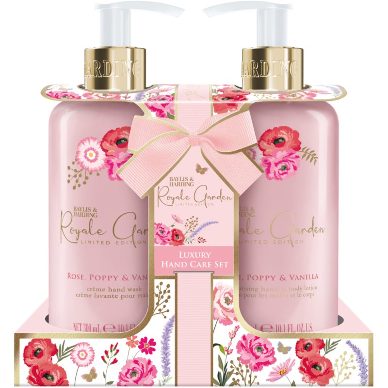 Baylis & Harding Royale Garden Rose, Poppy & Vanilla darilni set za roke