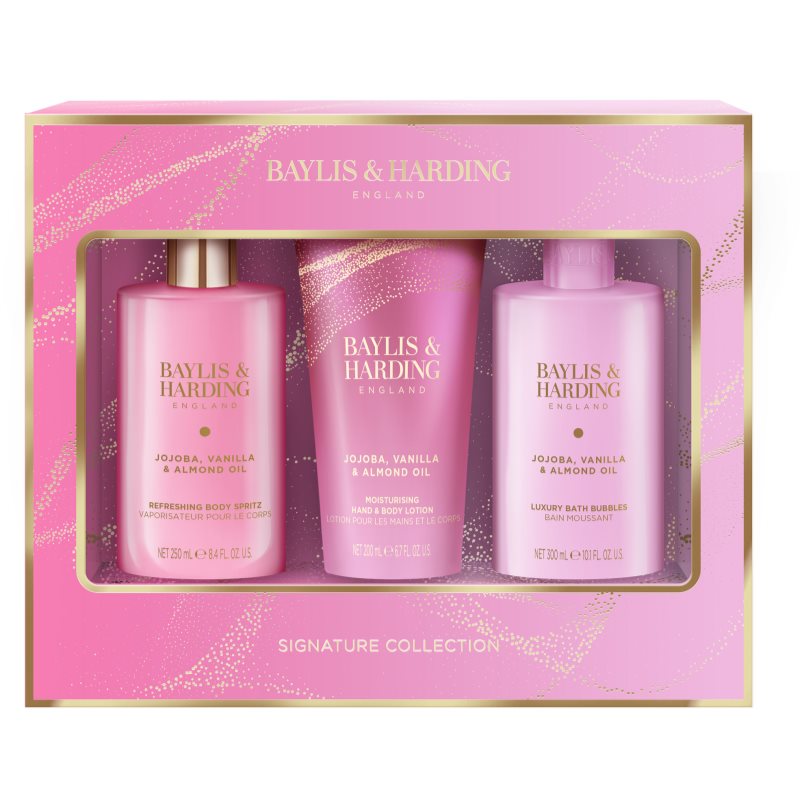 Baylis & Harding Jojoba, Vanilla & Almond Oil gift set for women with almond oil