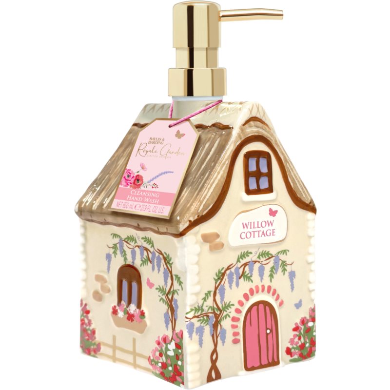 Baylis & Harding Royale Garden Rose, Poppy & Vanilla tekuté mydlo na ruky darčeková edícia