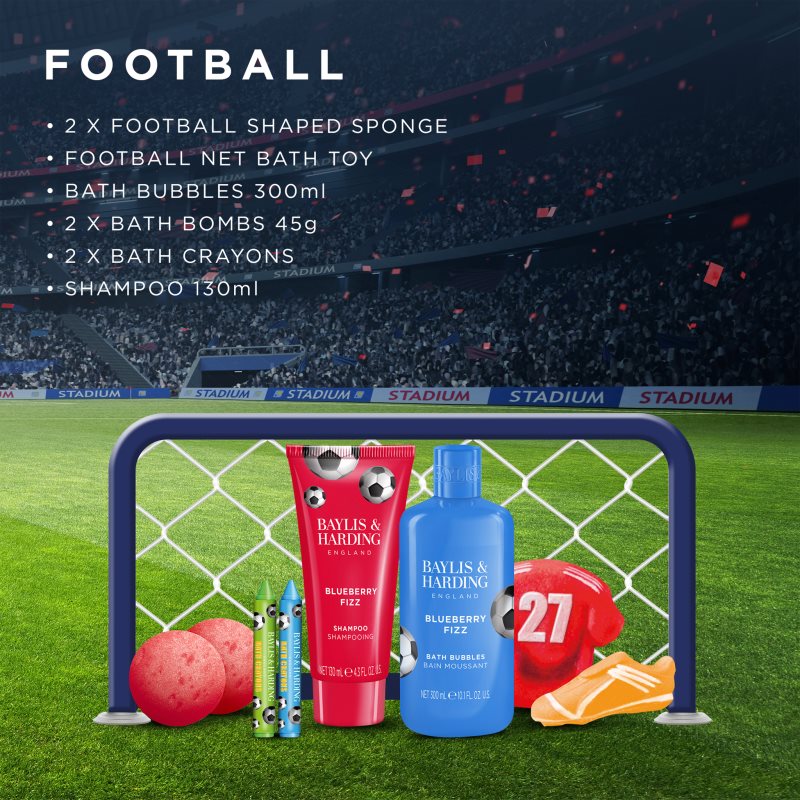 Baylis & Harding Football Kick Off dárková sada pro děti (obrázek 3)