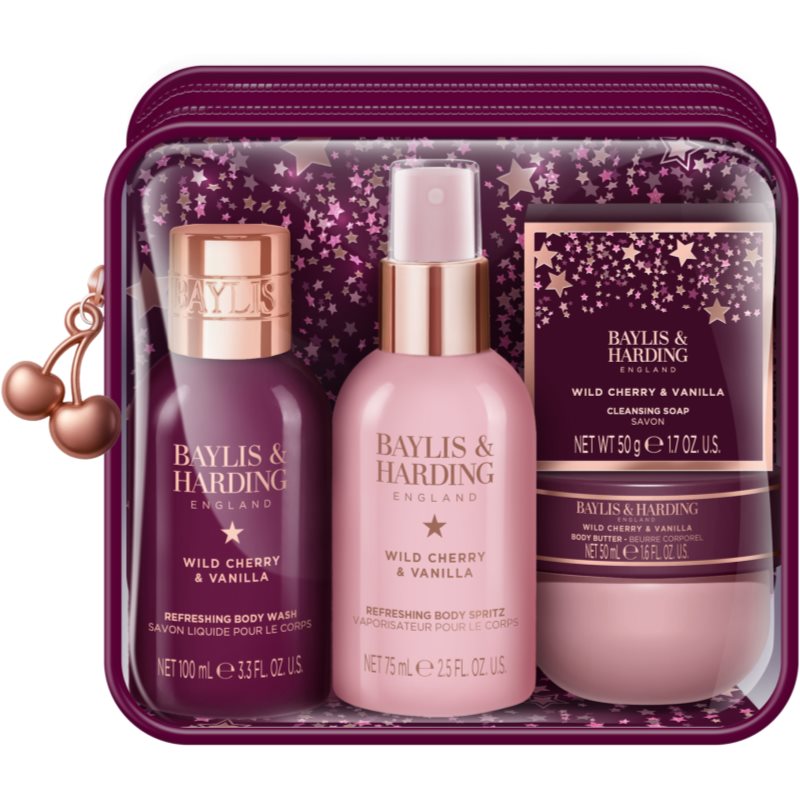 Baylis & Harding Wild Cherry & Vanilla darilni set za pot