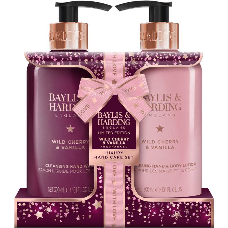 Baylis & Harding Wild Cherry & Vanilla gift set for hands