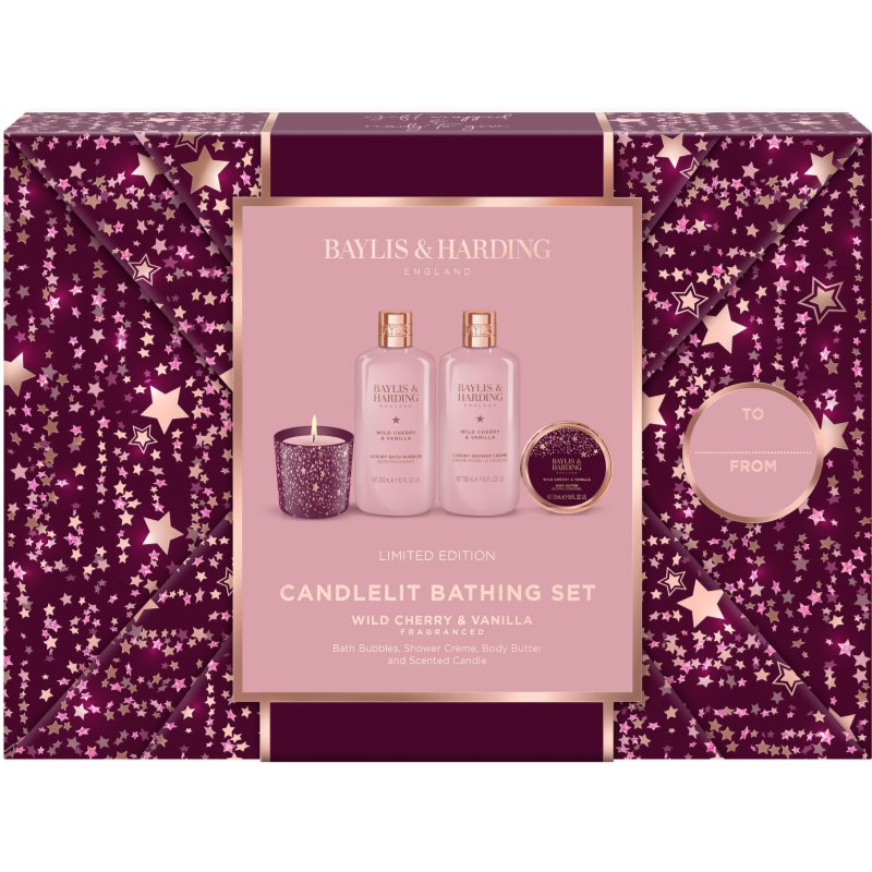 Baylis & Harding Wild Cherry & Vanilla darilni set za kopel