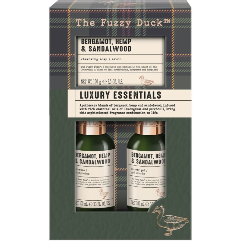 Baylis & Harding The Fuzzy Duck Bergamot, Hemp & Sandalwood darčeková sada pre mužov