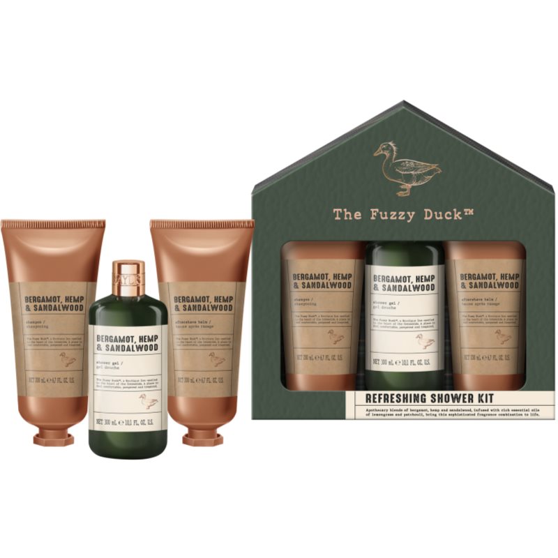 Baylis & Harding The Fuzzy Duck Bergamot, Hemp & Sandalwood darčeková sada pre mužov