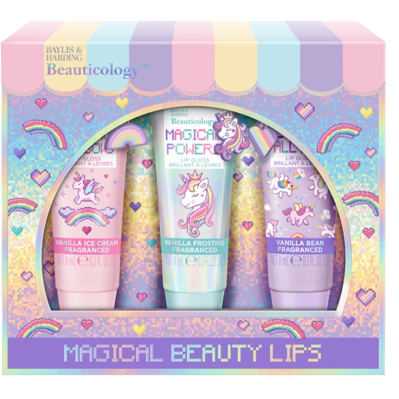 Baylis & Harding Beauticology Unicorn sada leskov na pery
