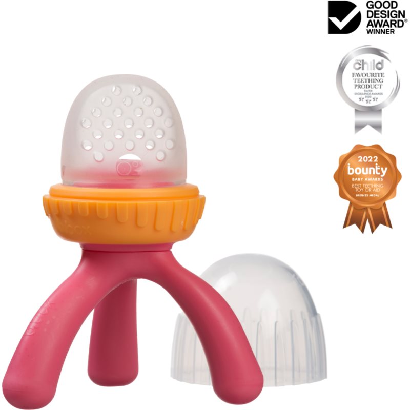 b.box Feeder Teether krmící kousátko Strawberry 4m+ 1 ks (obrázek 3)