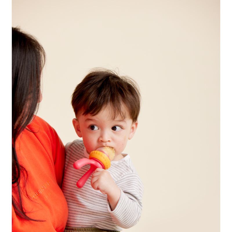 b.box Feeder Teether krmící kousátko Strawberry 4m+ 1 ks (obrázek 4)