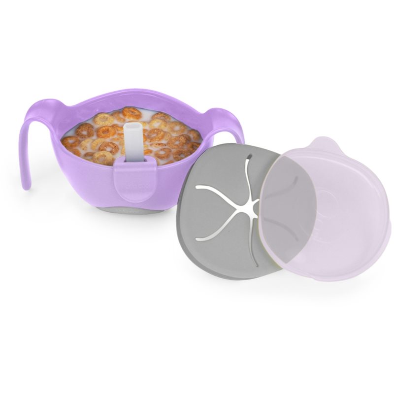 b.box 3 in 1 Bowl & Straw miska s brčkem Strawberry 250 ml (obrázek 9)