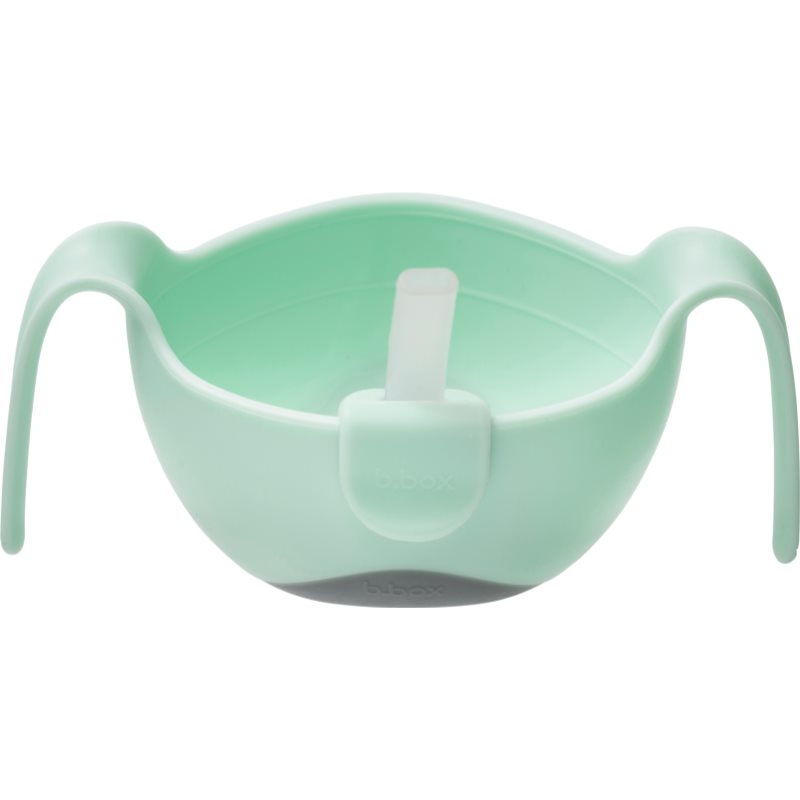 b.box 3 in 1 Bowl & Straw miska s brčkem Pisctachio 250 ml (obrázek 5)