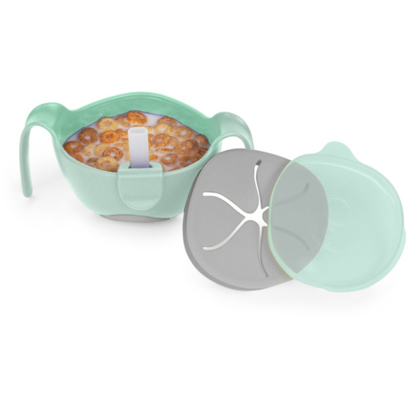 b.box 3 in 1 Bowl & Straw miska s brčkem Pisctachio 250 ml (obrázek 9)