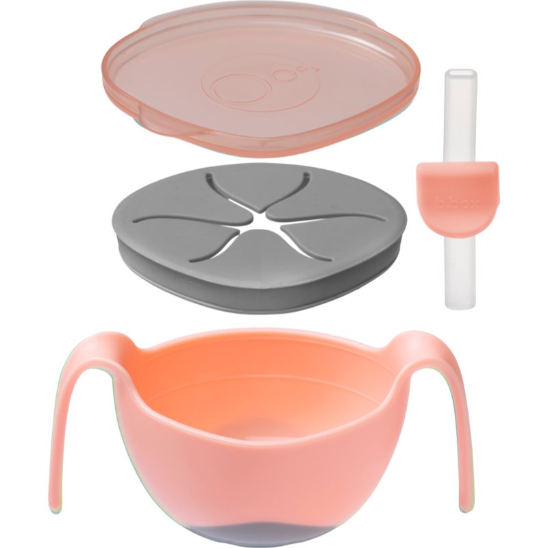 b.box 3 in 1 Bowl & Straw miska s brčkem Tutti Fruitti 250 ml (obrázek 7)