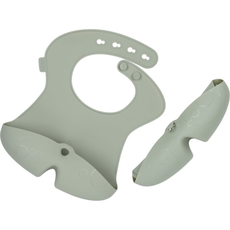 b.box Silicone Bib podbradníček Sage 4m+ 1 ks