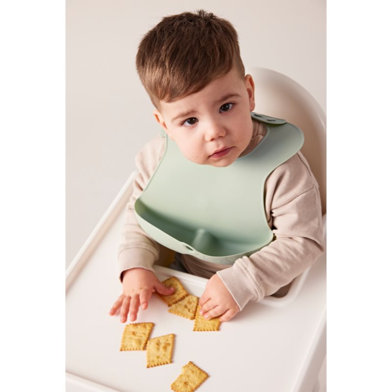 b.box Silicone Bib podbradníček Sage 4m+ 1 ks
