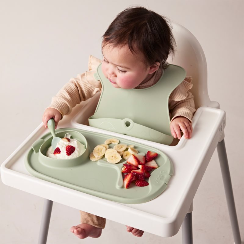 b.box Silicone Bib podbradníček Sage 4m+ 1 ks