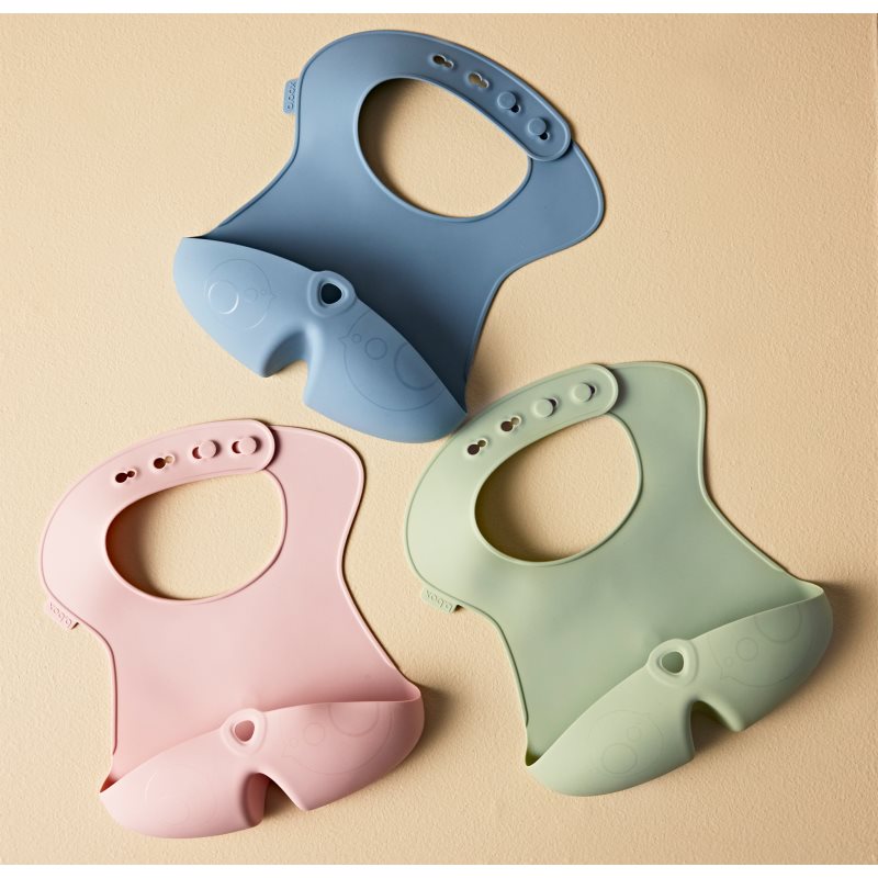 b.box Silicone Bib podbradníček Sage 4m+ 1 ks