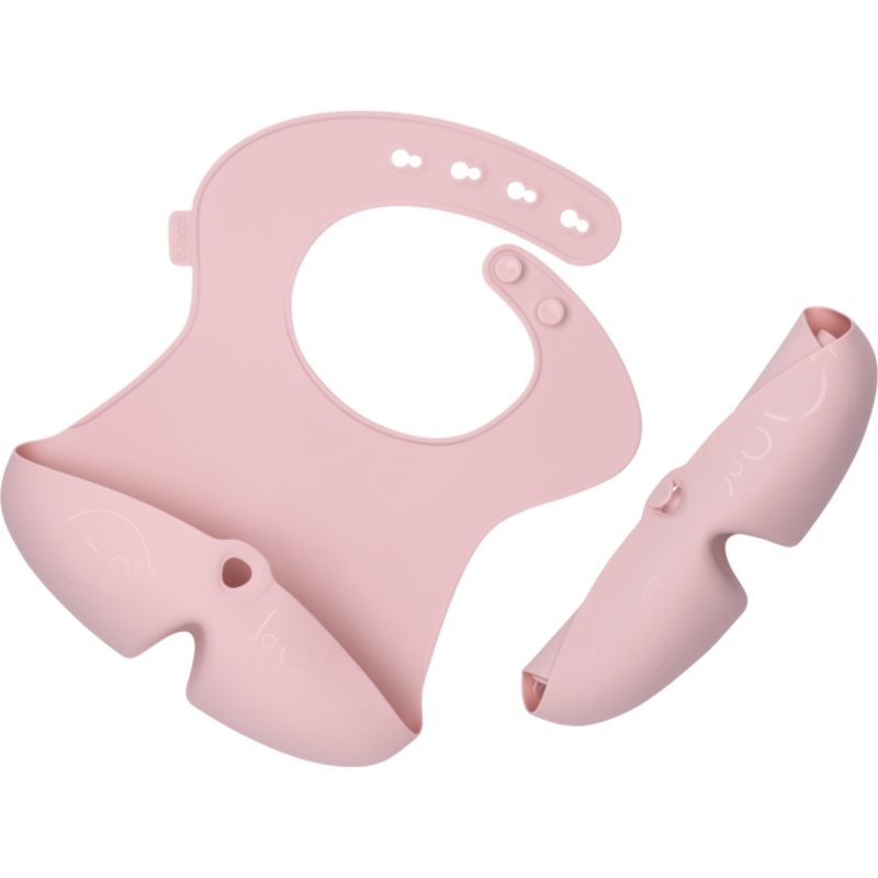  B.box Silicone Bib śliniak Blush 4m+ 1 Szt. 