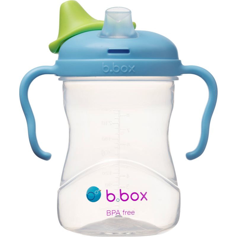 b.box Spout Cup hrnek s držadly Blueberry 4m+ 240 ml (obrázek 3)