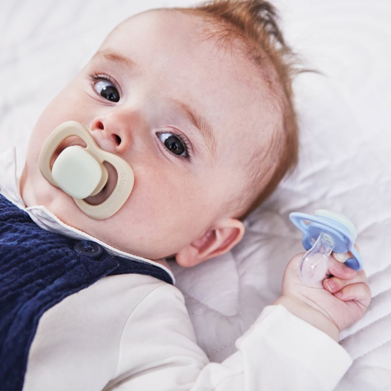 B.Box Glow 0-6m dudlík Blush/Latte 2 ks (obrázek 4)