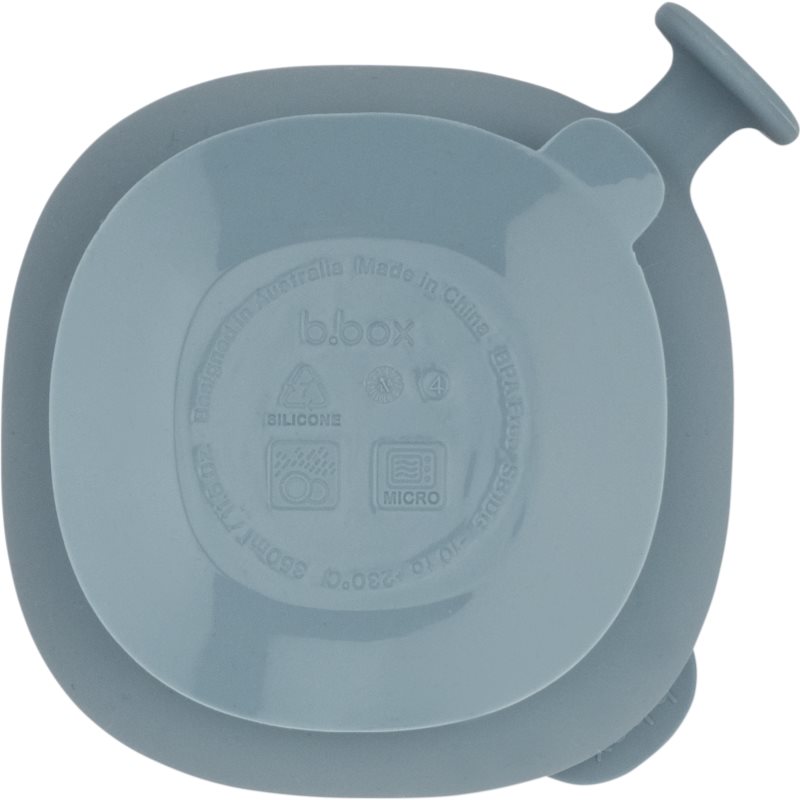 B.Box Silicone Bowl silikonová miska s víčkem Blue 300 ml (obrázek 3)