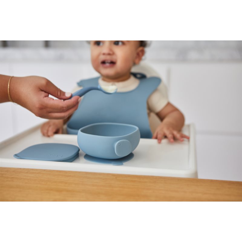 B.Box Silicone Bowl silikonová miska s víčkem Blue 300 ml (obrázek 4)