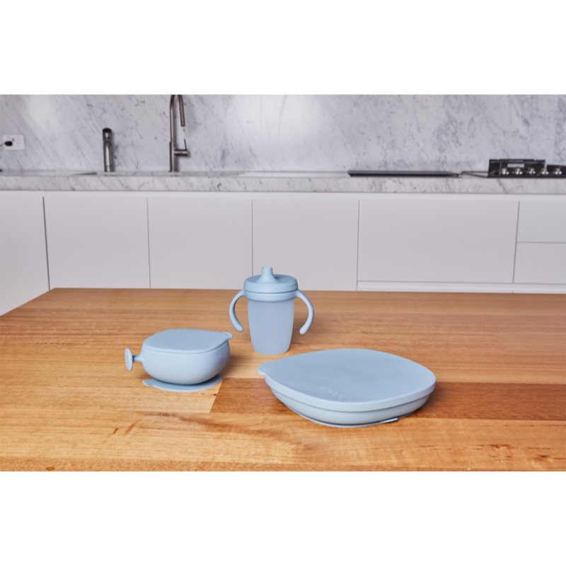 B.Box Silicone Bowl silikonová miska s víčkem Blue 300 ml (obrázek 5)