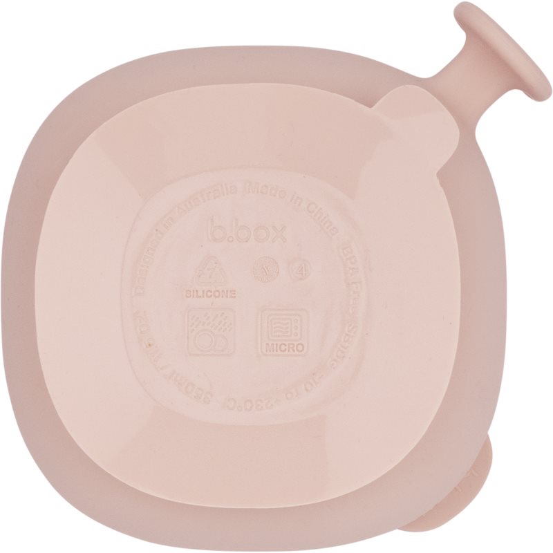 B.Box Silicone Bowl silikonová miska s víčkem Pink 300 ml (obrázek 4)