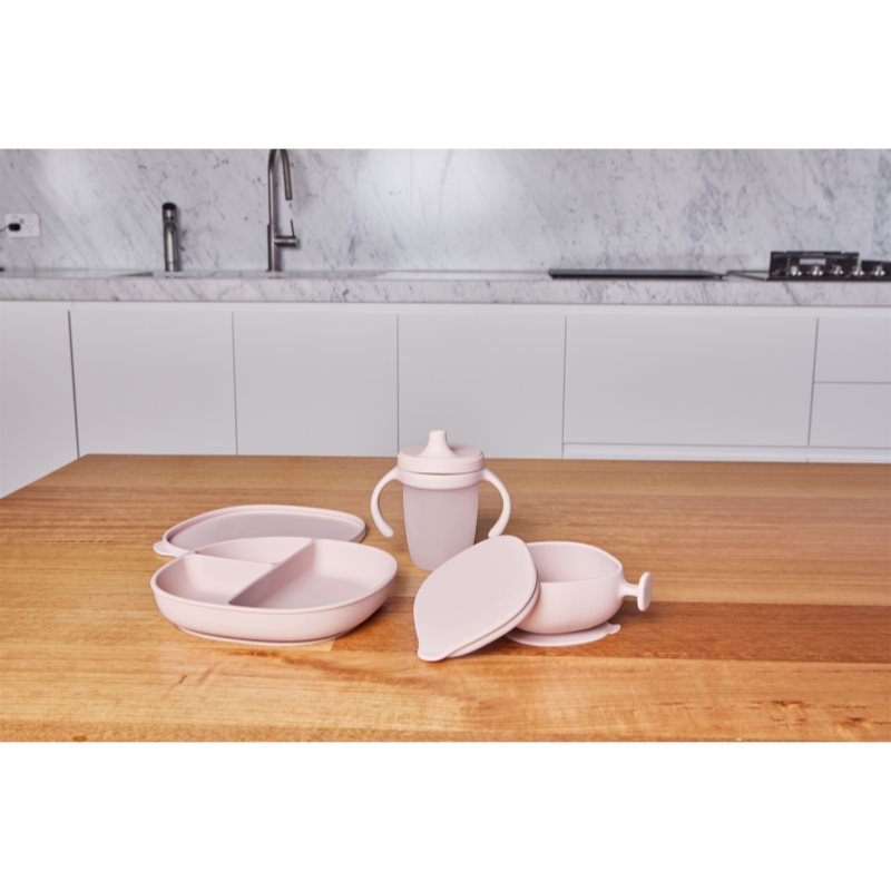 B.Box Silicone Bowl silikonová miska s víčkem Pink 300 ml (obrázek 6)