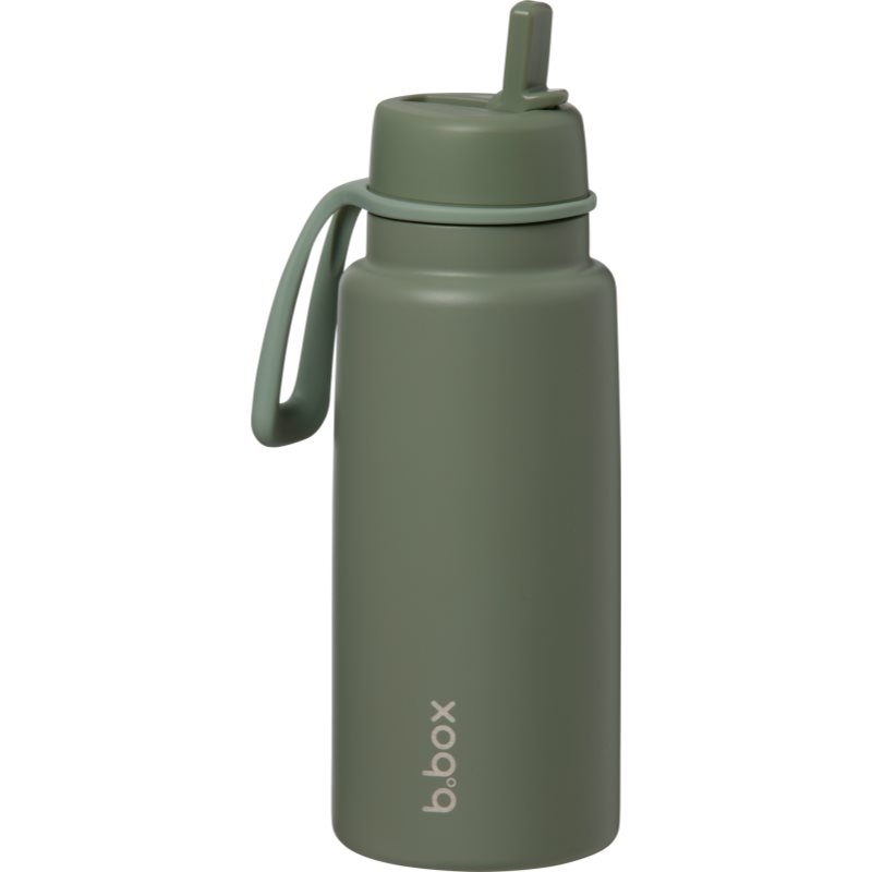 b.box Insulated Flip Top Bottle termoláhev Olive 1000 ml (obrázek 3)