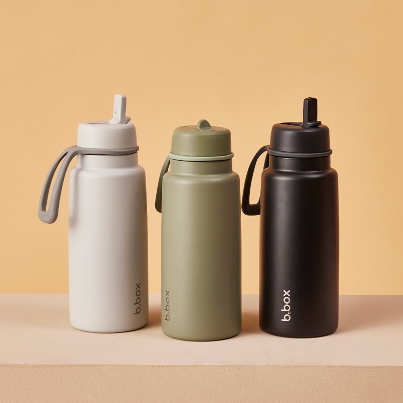 b.box Insulated Flip Top Bottle termoláhev Olive 1000 ml (obrázek 7)