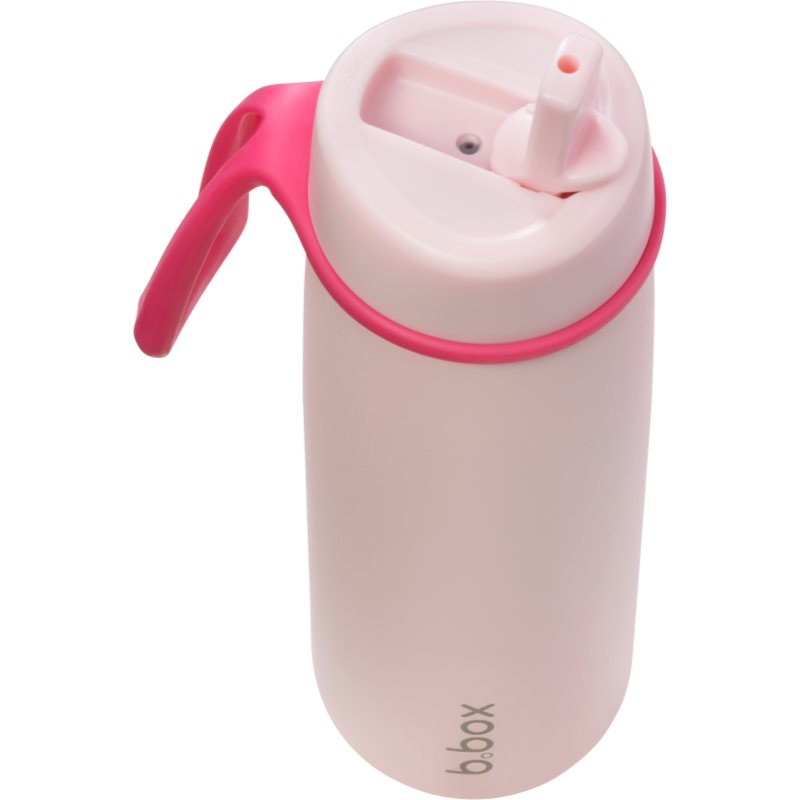 B.Box Stainless Steel Thermos Bottle termoláhev s brčkem Pink Paradise 690 ml (obrázek 3)