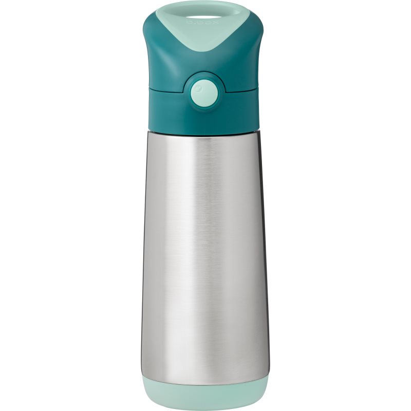 b.box Insulated Drink Bottle termoska s brčkem Emerald Forest 500 ml