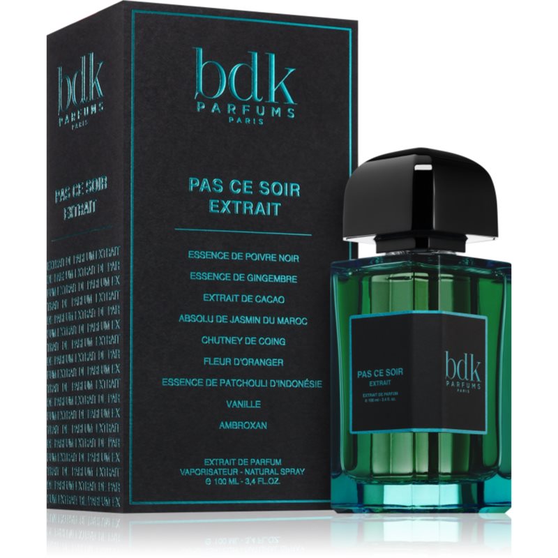 bdk Parfums Pas Ce Soir Extrait Parfüm Extrakt Unisex 100 ml